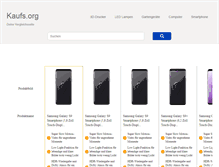 Tablet Screenshot of kaufs.org